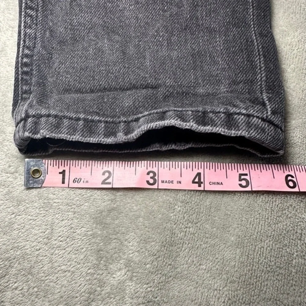 BDG Jeans‎ Women Size 26 *27x28.5 Mom Fit 90s Vtg Wash Black Denim Tapered Leg